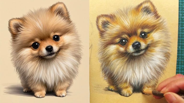 2025-色鉛筆狗狗：寫實風插畫II